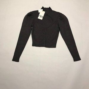 zara knit top M